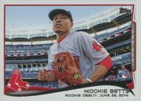 2014 Topps Update #US301 Mookie Betts Baseball Card
