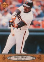 1996 Upper Deck #195 Barry Bonds Baseball Card