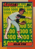 1990 Topps Tiffany #3 Nolan Ryan Angels Baseball Card