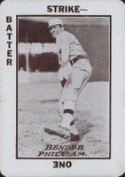 1913 National Game #3 Chief Bender Baseball Card