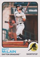 2022 Topps Heritage Minor League #159 Matt Mclain Baseball Card