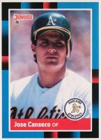 1988 Donruss A's Team Book Hand Cut #302 Jose Canseco Baseball Card
