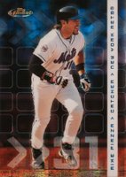 2002 Finest #12 Mike Piazza Xfractor Protector Baseball Card