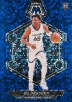 2023 Panini Mosaic #228 GG Jackson II Blue Fast Break Basketball Card