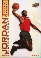 2021 Goodwin Champions Michael Jordan Platinum Legacy #9 Michael Jordan Basketball Card