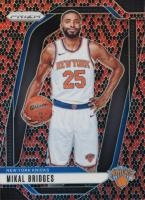 2024 Panini Prizm #15 Mikal Bridges Snakeskin Prizm Basketball Card