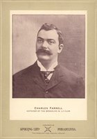 1902 Sporting Life Cabinets #217 Charles Farrell Brooklyn, 1902-Street Clothes Baseball Card