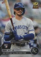 2022 Topps Now Offseason Rookie Cup MLB All-Star Rookie Team #RC-4 Bobby Witt Jr. Baseball Card