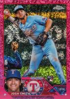 2023 Topps Chrome #73 Josh Smith Magenta Speckle Baseball Card