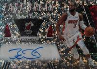 2019 Panini Prizm Fast Break Autographs #DWD Dwyane Wade Basketball Card