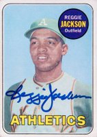 1999 Hall of Fame Autographs # Reggie Jackson Trading Card Baseball Card