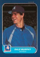 1986 Fleer Mini #105 Dale Murphy Baseball Card