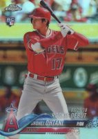 2018 Topps Chrome Update #HMT32 Shohei Ohtani Refractor Baseball Card
