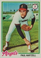 1978 Topps #529 Paul Hartzell Baseball Card