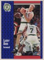 1991 Fleer Wheaties Hand Cut #1 Larry Bird Basketball Card