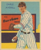 1934 Diamond Stars  #100 Earle Averill Correct spell Earl Baseball Card