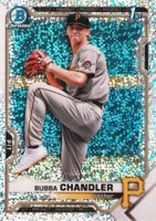 2021 Bowman Draft #BDC41 Bubba Chandler Chrome-Sparkle Refractor Baseball Card