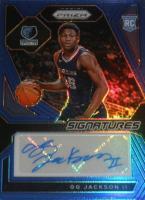 2023 Panini Prizm Rookie Signatures #RSIGGJ GG Jackson II Blue Basketball Card