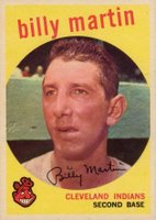 1959 Topps #295 Billy Martin Baseball Card