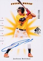 2023 Goodwin Champions SP Authentic 2001 Future Watch Autographs #01TJH Jackson Holliday Baseball Card