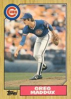 1987 Topps Traded #70T Greg Maddux Baseball Card