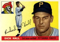 1955 Topps #126 Dick Hall Baseball Card