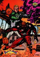 1992 Upper Deck International #90 Larry Bird/Michael Jordan Italian Basketball Card