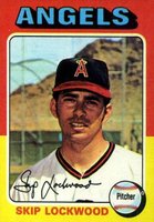 1975 Topps Mini #417 Skip Lockwood Baseball Card