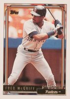 1992 Topps Gold #660 Fred McGriff Winner Baseball Card