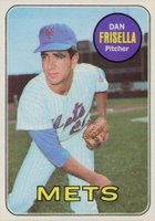1969 Topps #343 Dan Frisella Baseball Card