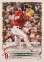 2022 Topps Holiday #HW101 Jarren Duran Baseball Card