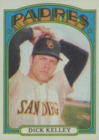 1972 Topps #412 Dick Kelley Baseball Card