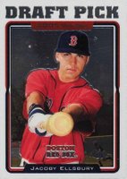 2005 Topps Chrome Updates & Highlights #UH202 Jacoby Ellsbury Baseball Card