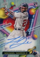 2023 Topps Cosmic Chrome Cosmic Chrome Autograph #MH Michael Harris II Baseball Card