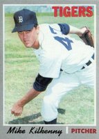 1970 Topps #424 Mike Kilkenny Baseball Card