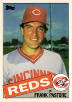 1985 Topps #727 Frank Pastore Baseball Card