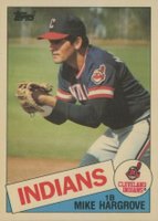 1985 Topps Tiffany #425 Mike Hargrove Baseball Card