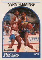 1989 Hoops #231 Vern Fleming Basketball Card