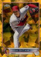 2022 Topps Chrome Sapphire Edition #660 Shohei Ohtani Gold Baseball Card