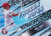 2024 Topps Pristine Frozen Ropes #FR20 Mike Trout Baseball Card