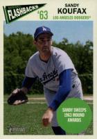 2012 Topps Heritage Baseball Flashbacks #BF-SK Sandy Koufax Baseball Card