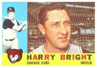 1960 Topps #277 Harry Bright Baseball Card