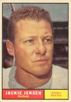 1961 Topps #540 Jackie Jensen Baseball Card