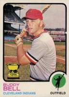 1973 Topps #31 Buddy Bell Small Gap in Right Border Baseball Card