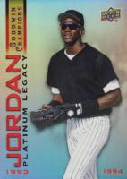 2021 Goodwin Champions Michael Jordan Platinum Legacy #7 Michael Jordan Basketball Card
