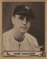 1940 Play Ball #3 Babe Dahlgren Baseball Card