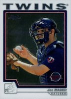 2004 Topps Chrome #315 Joe Mauer Baseball Card