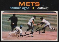 1971 O-Pee-Chee #310 Tommie Agee Baseball Card