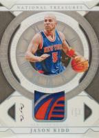 2021 Panini National Treasures Timeless Treasures Materials #JKD Jason Kidd Super Prime 1/1 Basketball Card