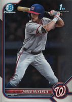 2022 Bowman Draft #BDC5 Jared Mckenzie Chrome Baseball Card